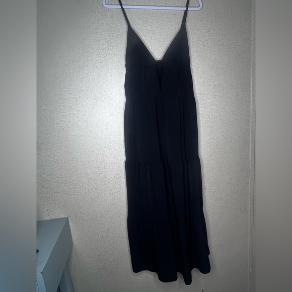 SHEIN Black Strappy Maxi Dress - Picture 3 of 11